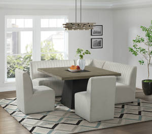 Picture of Jemma Dining Table, 2 Chairs & 3 Benches