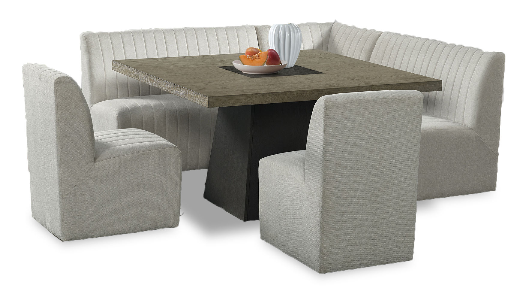 Picture of Jemma Dining Table, 2 Chairs & 3 Benches