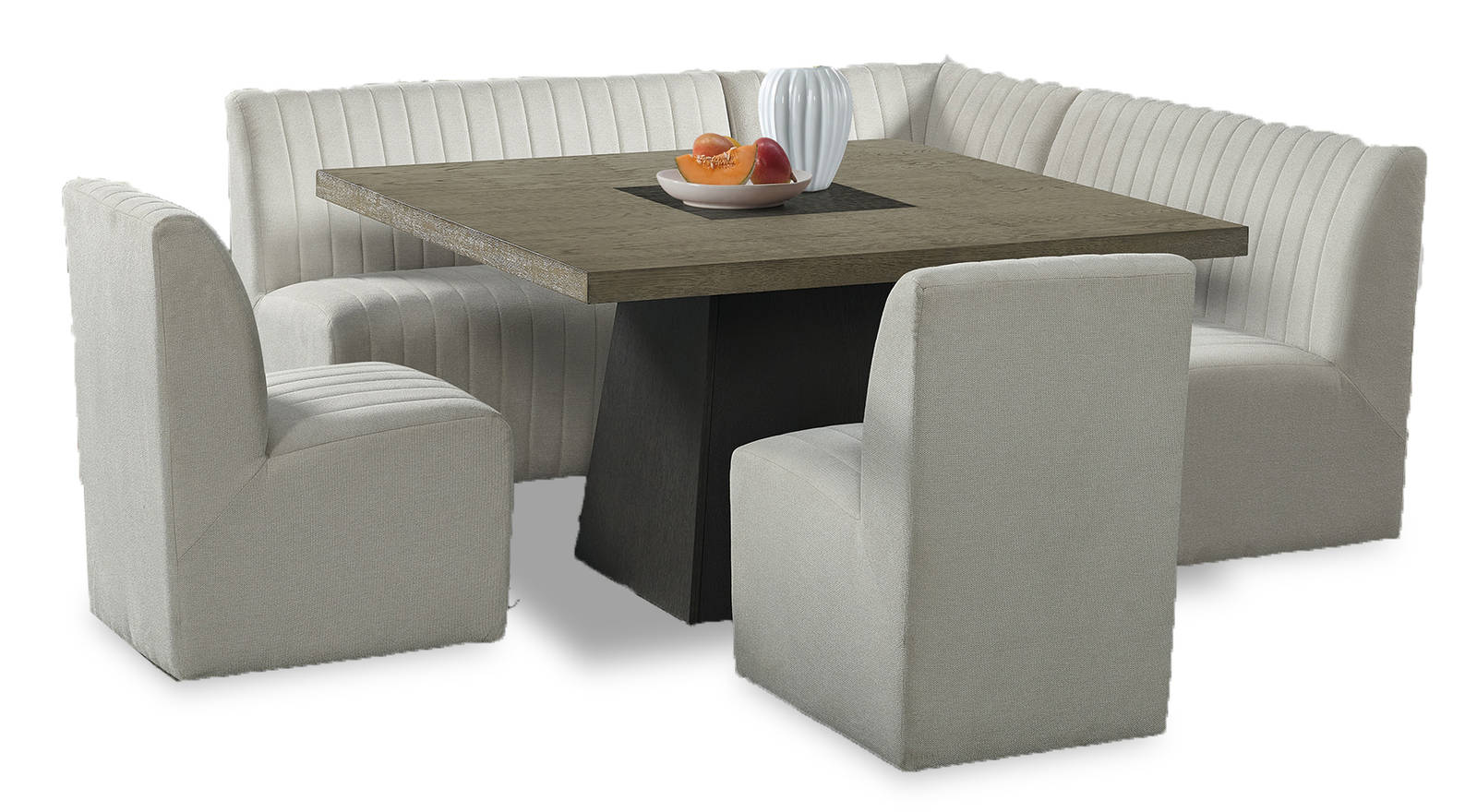 Picture of Jemma Dining Table, 2 Chairs & 3 Benches