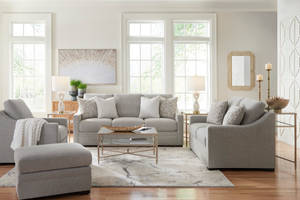 Picture of Ivory Brook Ottoman