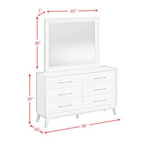 Picture of Westland Dresser & Mirror