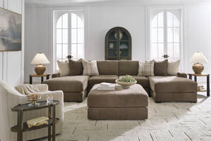 Picture of Camellia-Court Ottoman