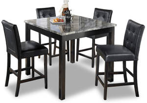 Picture of Maysville Counter Height Dining Table & 4 Stools