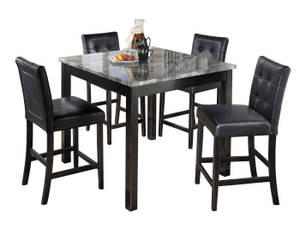 Picture of Maysville Counter Height Dining Table & 4 Stools