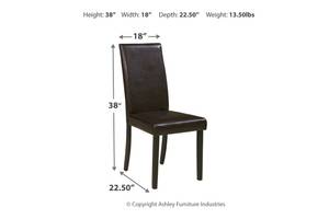 Picture of Kimonte Dining Table & 4 Chairs