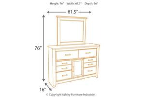 Picture of Juararo Dresser & Mirror