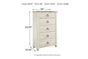 Picture of Willowton Chest of Drawers