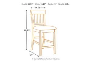 Picture of Haddigan Counter Height Barstool