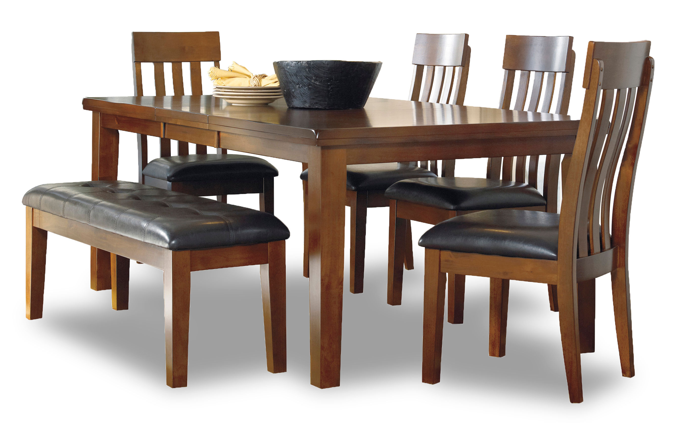 Picture of Ralene Dining Table, 4 Chairs & Bench