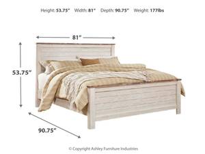 Picture of Willowton King Size Bed