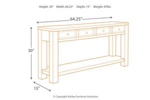 Picture of Gavelston Console Sofa Table