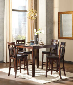Picture of Bennox Counter Height Dining Table & 4 Stools