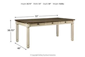Picture of Bolanburg Dining Table