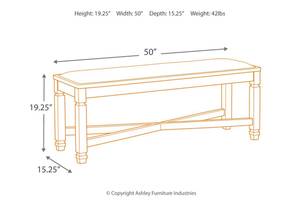 Picture of Tyler Creek Dining Bench