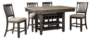 Picture of Tyler Creek Counter Height Dining Table & 4 Stools