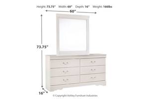 Picture of Anarasia Dresser & Mirror
