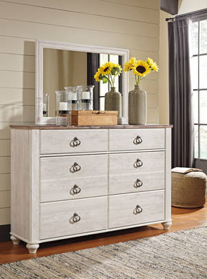 Picture of Willowton Dresser & Mirror