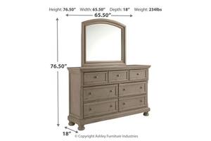 Picture of Lettner Dresser & Mirror
