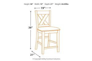 Picture of Caitbrook Counter Height Barstool