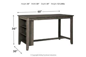 Picture of Caitbrook Counter Height Dining Table