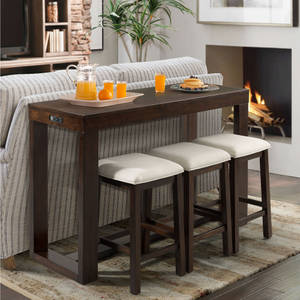 Picture of Hardy Bar Dining Table & 3 Stools