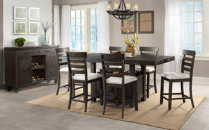 Picture of Colorado Counter Height Dining Table & 6 Stools