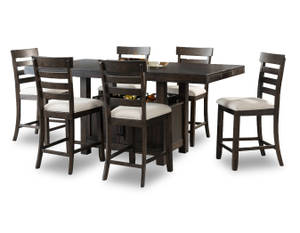 Picture of Colorado Counter Height Dining Table & 6 Stools