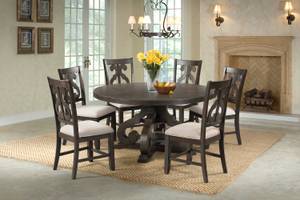Picture of Stone Dining Table & 6 Chairs