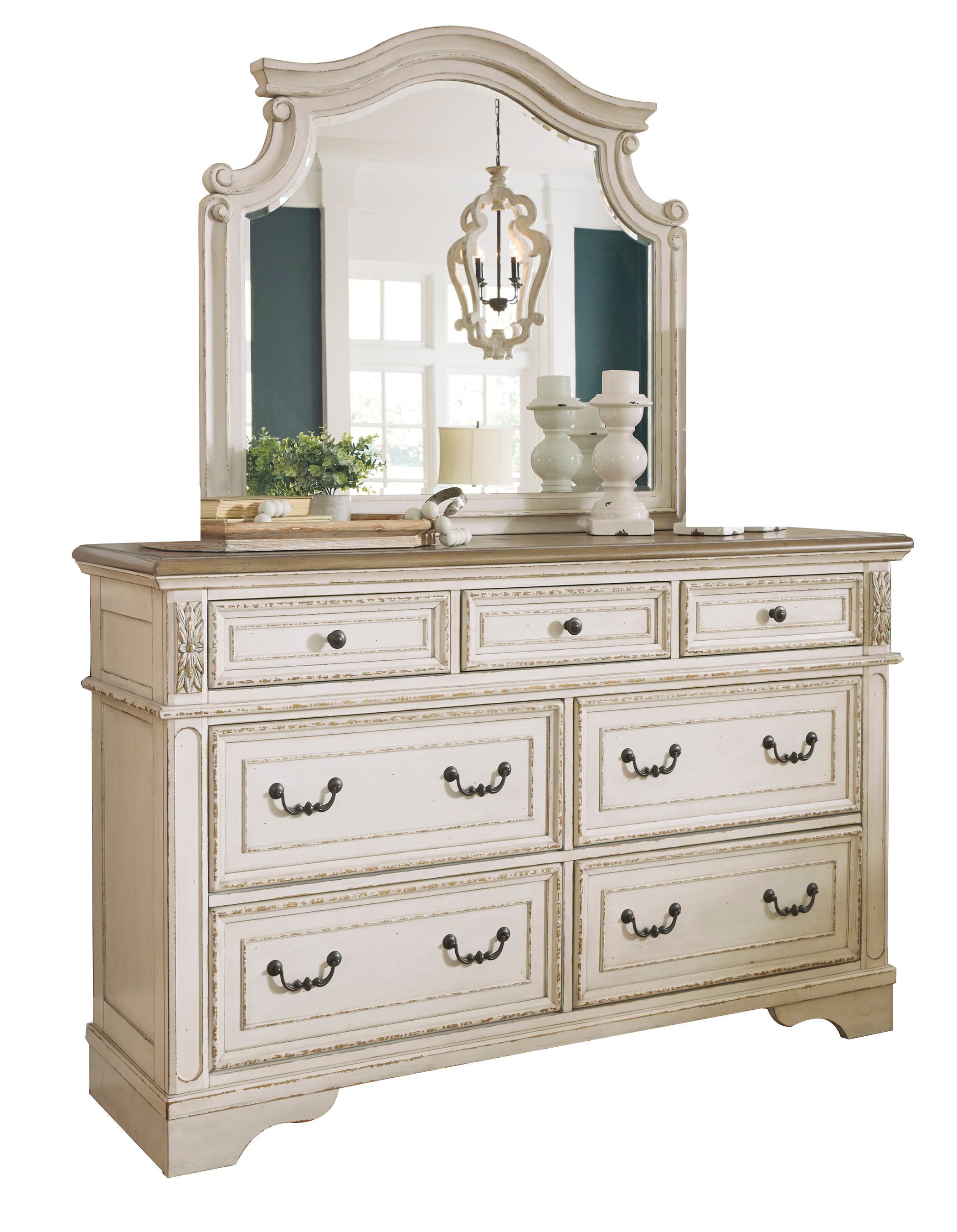 Picture of Realyn Dresser & Mirror