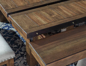 Picture of Moriville Dining Table, 4 Chairs & Bench