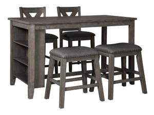 Picture of Caitbrook Counter Height Dining Table & 4 Stools