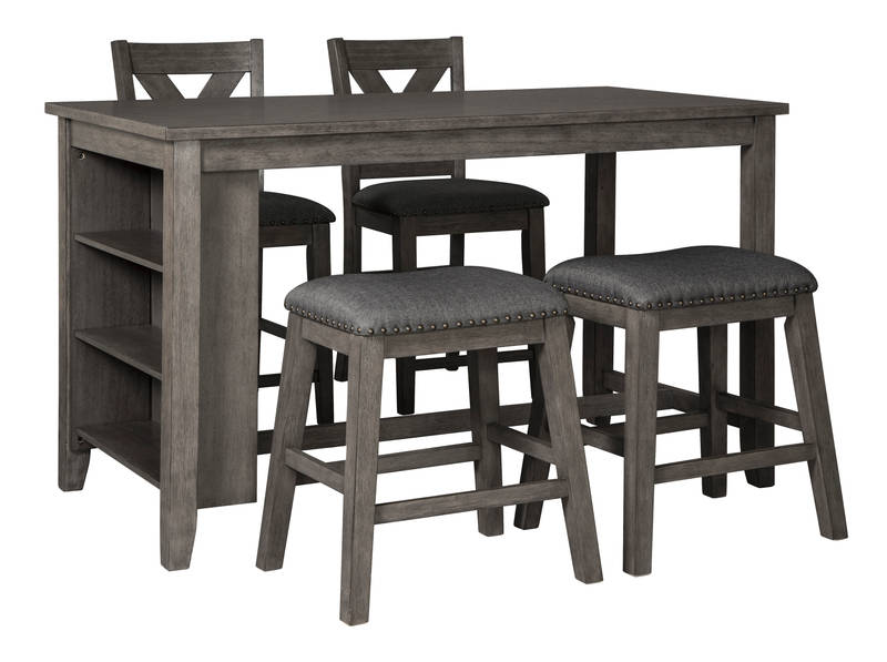 Picture of Caitbrook Counter Height Dining Table & 4 Stools