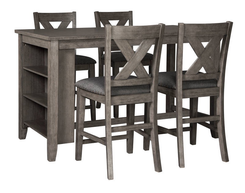 Picture of Caitbrook Counter Height Dining Table & 4 Stools