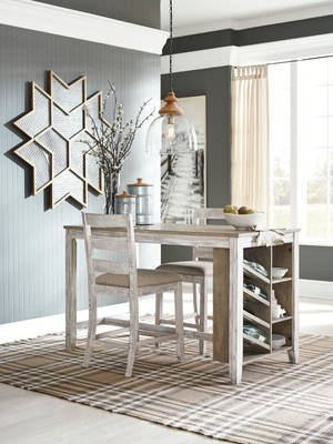Picture of Skempton Counter Height Dining Table & 2 Stools