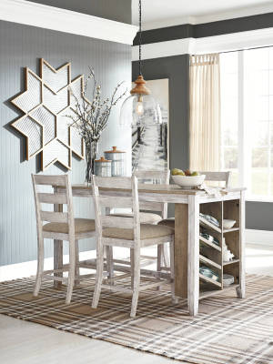 Picture of Skempton Counter Height Dining Table & 4 Stools