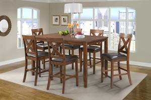 Picture of Alex Counter Height Dining Table & 6 Stools
