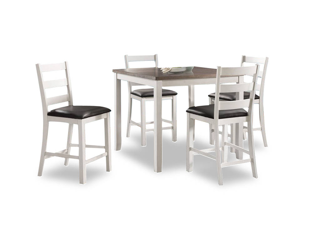Picture of Martin Counter Height Dining Table & 4 Stools