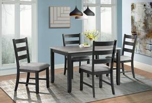 Picture of Martin Counter Height Dining Table & 4 Stools