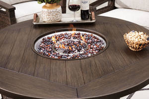 Picture of Paradise Trail Outdoor Fire Pit Table