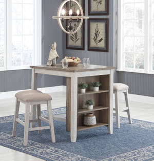 Picture of Skempton Counter Height Dining Table & 2 Stools
