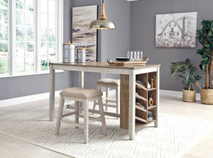 Picture of Skempton Counter Height Dining Table & 2 Stools