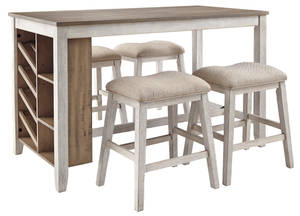 Picture of Skempton Counter Height Dining Table & 4 Stools