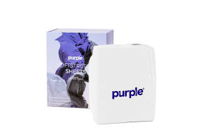 Picture of Purple SoftStretch Queen Sheets