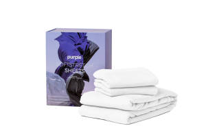 Picture of Purple SoftStretch Queen Sheets