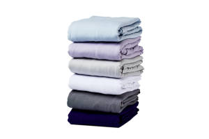 Picture of Purple SoftStretch Queen Sheets