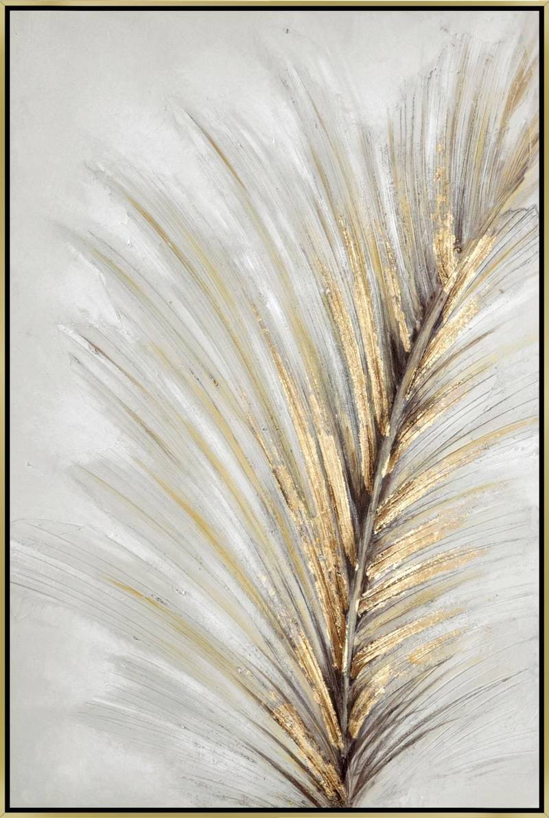 Picture of Framed Feather Canvas Wall Art