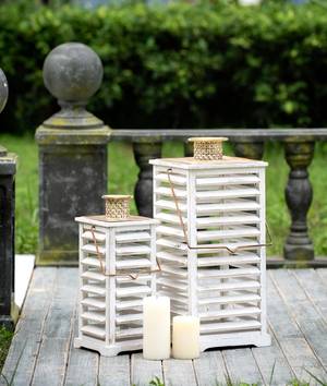 Picture of Hesper Hanging Garden Lantern Set