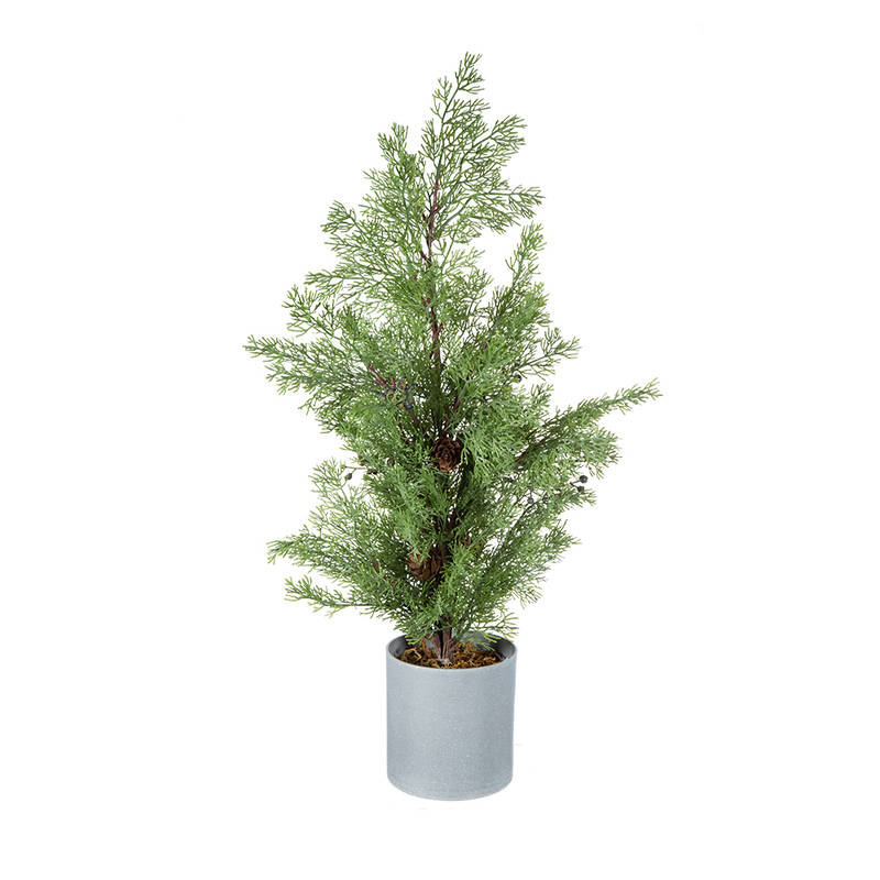 Picture of Potted Faux Pine Tree