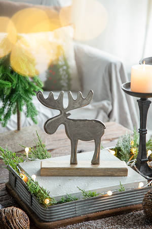 Picture of Moose Table Decor