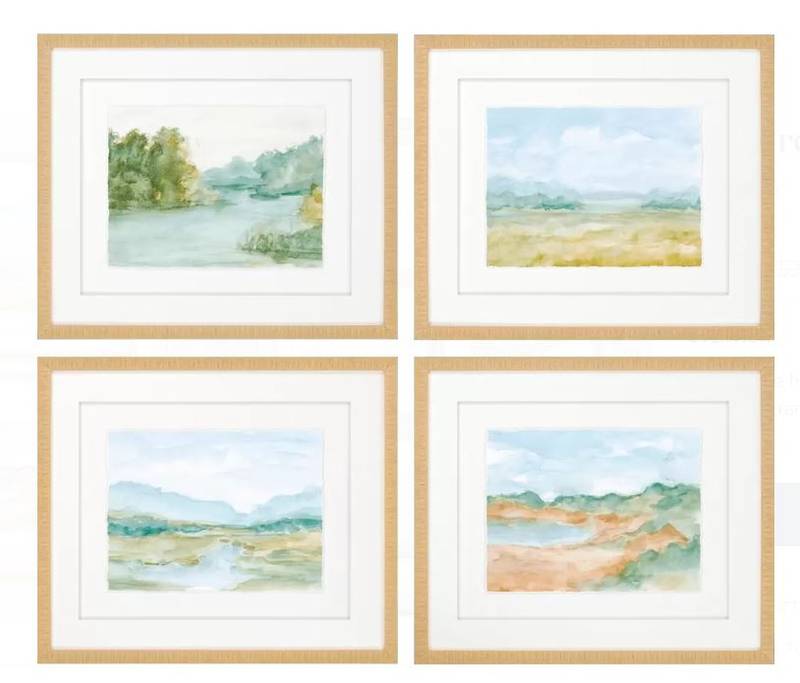 Picture of Watercolour Wall Art Set